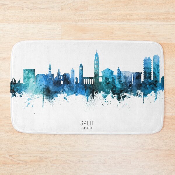 Item preview, Split Croatia Skyline designed and sold by ArtPrints.