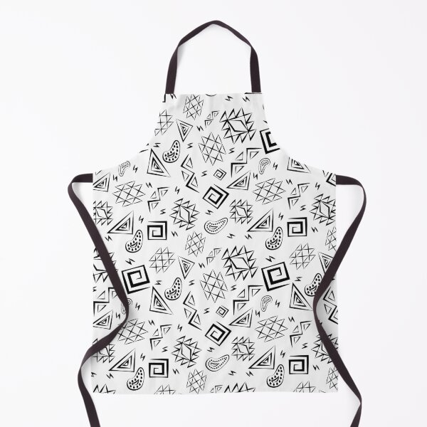 Item preview, Aztec vintage symbols outlines Black designed and sold by Jake Purcell.