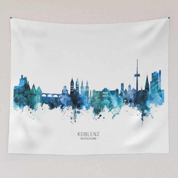 Item preview, Koblenz Germany Skyline designed and sold by ArtPrints.