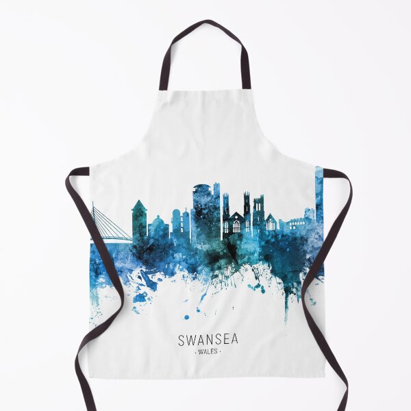 Item preview, Swansea Wales Skyline designed and sold by ArtPrints.