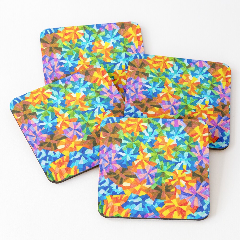 Item preview, Coasters (Set of 4) designed and sold by RainbowBucknell.