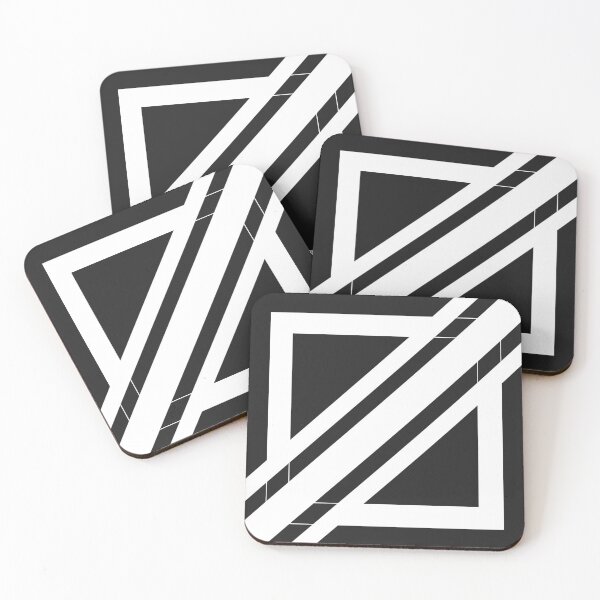 Item preview, Black and white modern abstract pattern designed and sold by Carolina Salazar.