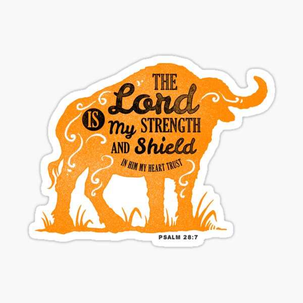 Psalm 28: 7 Colorable Stickers [Book]