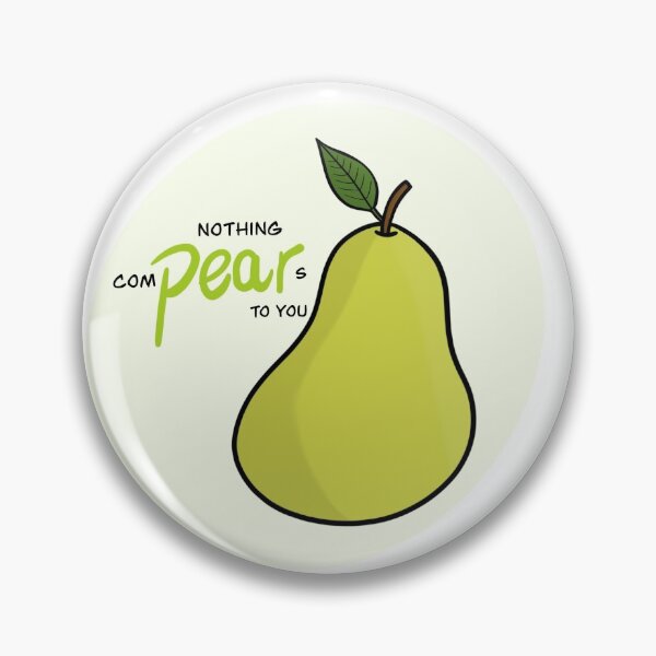 Item preview, ‘Nothing com-pear-s to you’ designed and sold by Gemma Grange.