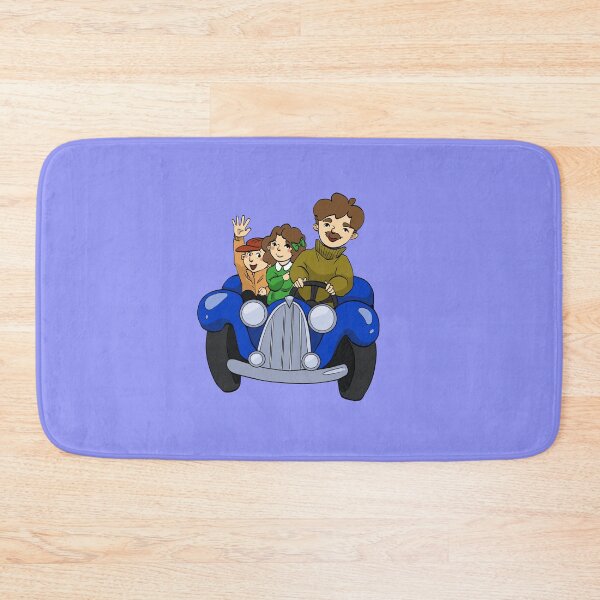 Item preview, Father with children in the car designed and sold by ingosplanet.
