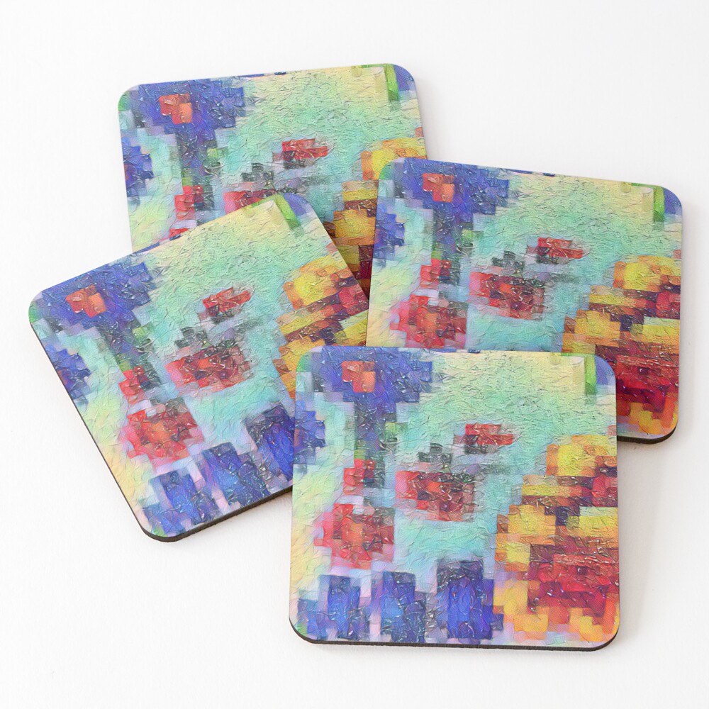 Item preview, Coasters (Set of 4) designed and sold by bernabubble7.