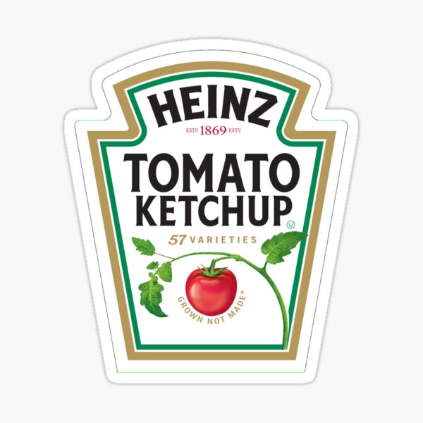 Heinz Tomato Ketchup Sticker