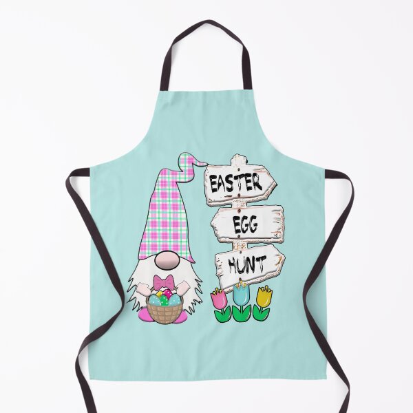 Item preview, Easter Egg Hunt Gnome Pink Plaid Hat Pastel Spring Bunny Ears Rabbit Cute designed and sold by funnytshirtemp.