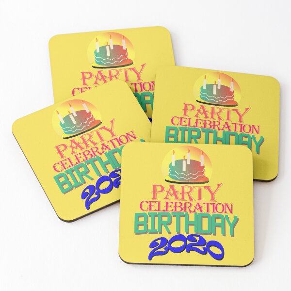 Item preview, Party Celebration Birthday 2020 designed and sold by SueSakpal.