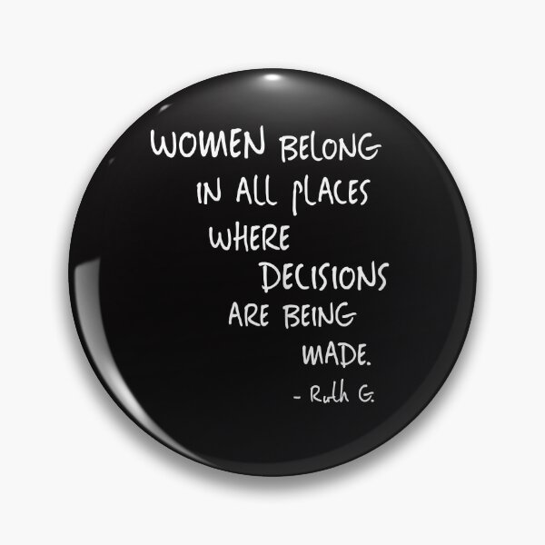 Item preview, Womens Ruth Bader Ginsburg RBG Women Belong In All Places designed and sold by Lykhota97.