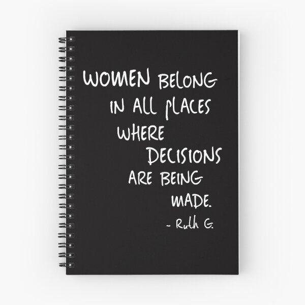 Item preview, Mujeres Ruth Bader Ginsburg RBG Las mujeres pertenecen a todos los lugares designed and sold by Lykhota97.
