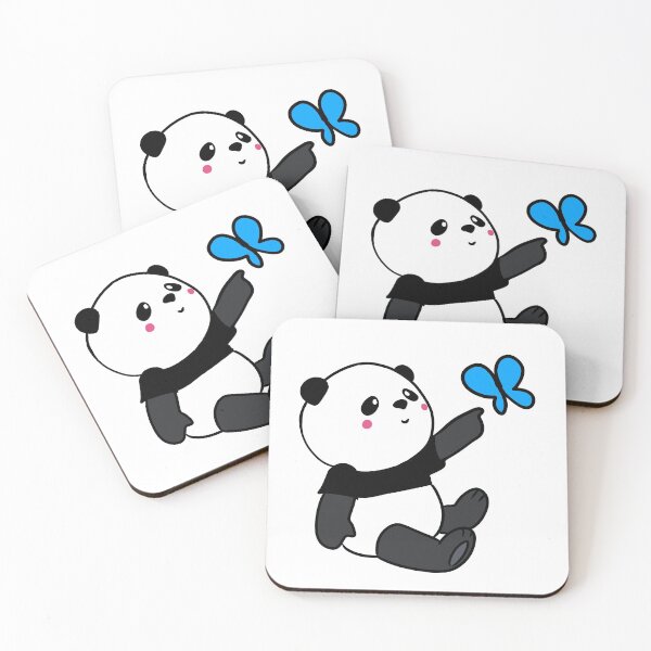 Item preview, Butterfly Panda designed and sold by BandOfThePand.
