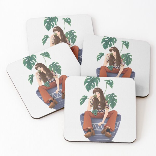 Item preview, Girl drinking coffee designed and sold by Jantra38.