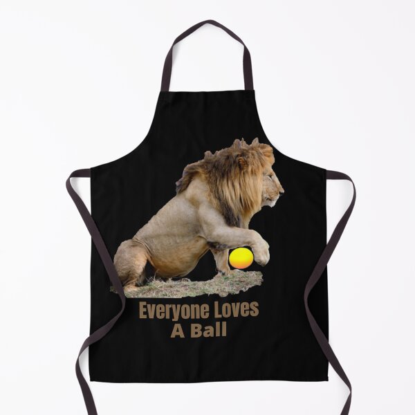 Item preview, Even lions play ball! designed and sold by TeeZoneZtore.