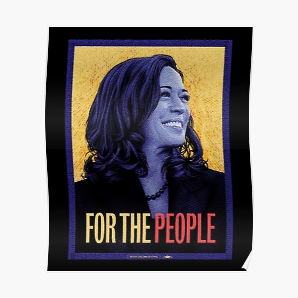 Kamala Harris 2020 Vintage For The People Poster