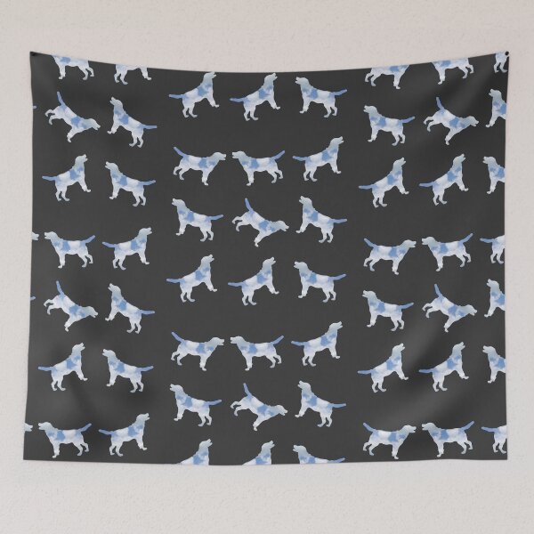 Item preview, Double Exposure Labrador Doggo Cloud Abstract Pattern designed and sold by twicetrader.