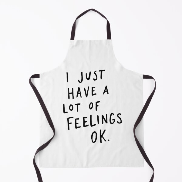 Item preview, Feelings White designed and sold by Me And The Moon.