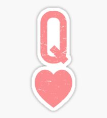 Queen of Hearts Sticker