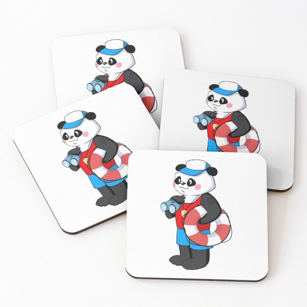 Item preview, Lifeguard Bodysaver Pool Guard Panda designed and sold by BandOfThePand.