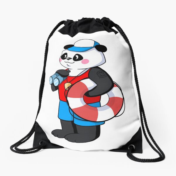 Item preview, Lifeguard Bodysaver Pool Guard Panda designed and sold by BandOfThePand.
