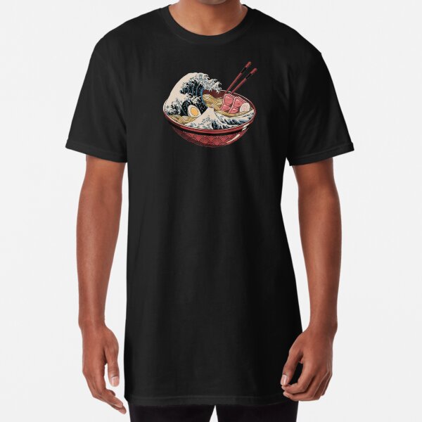 ramen wave Long T-Shirt