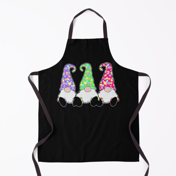 Item preview, 3 Valentines Gnomes Colorful Hats Hearts designed and sold by funnytshirtemp.