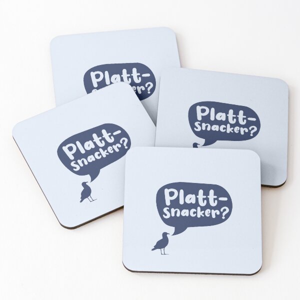 Item preview, Plattsnacker? Möwe Plattdeutsch North German Platt designed and sold by mgoo.
