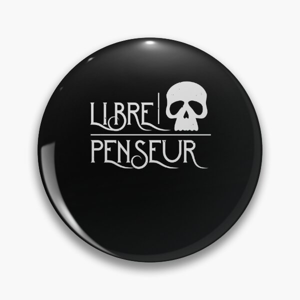 Item preview, Free thinker funny gift religion skull designed and sold by joozybart.