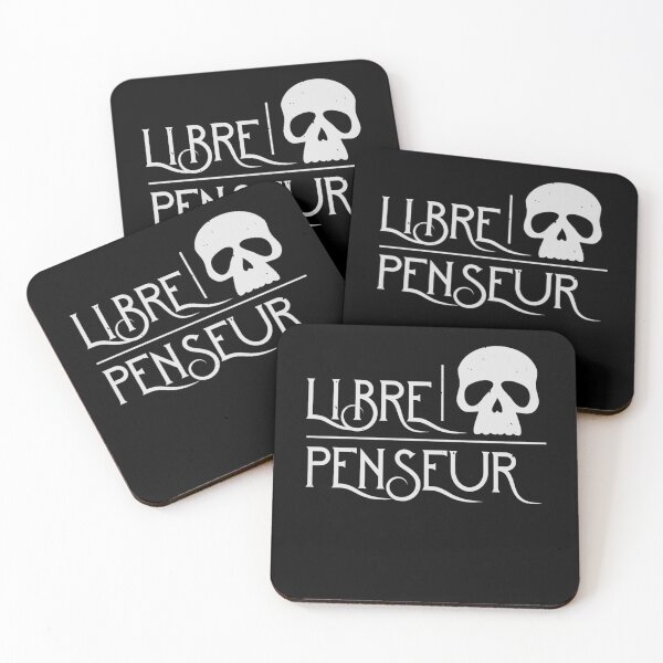 Item preview, Free thinker funny gift religion skull designed and sold by joozybart.