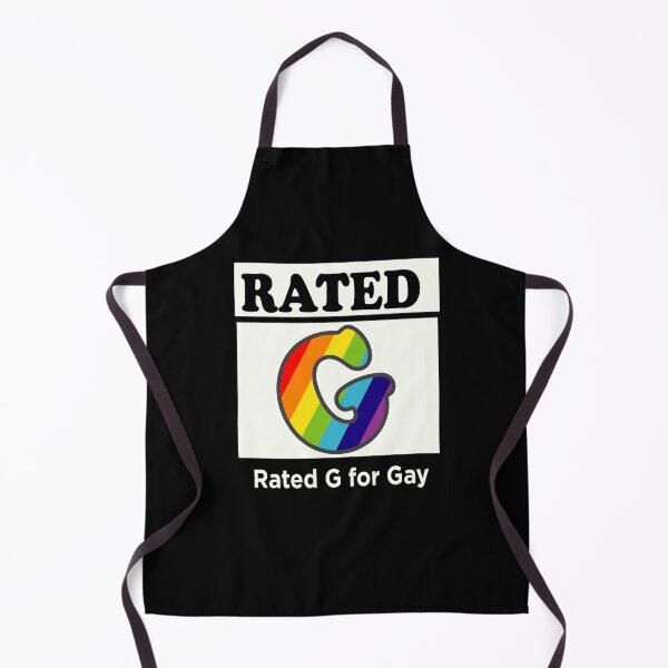 Item preview, Rated G for Gay Gay Pride Funny Pun Meme designed and sold by funnytshirtemp.