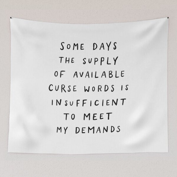 Item preview, Curse Words designed and sold by Me And The Moon.