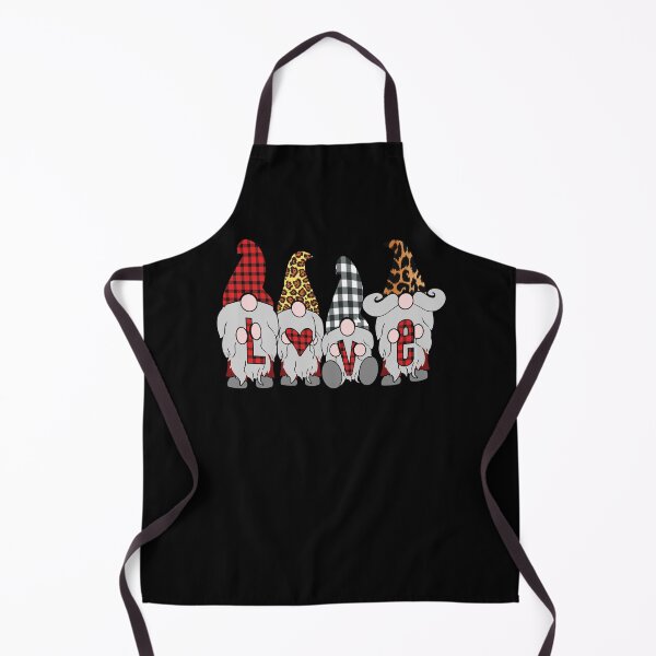 Item preview, Valentine Gnomes, Love, Nordic Gnomes Red White Hats Hearts, Swedish Tomte Cute Elves designed and sold by funnytshirtemp.