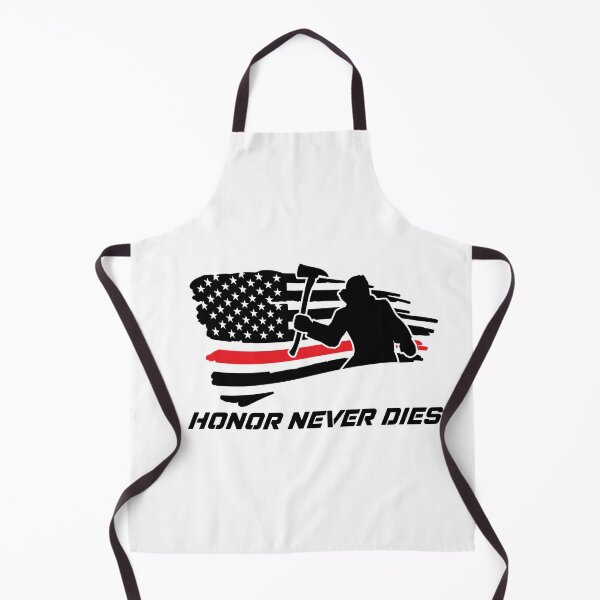 Item preview, Firefighter Holding Axe Honor Never Dies Fireman American Flag Design designed and sold by cartattz.