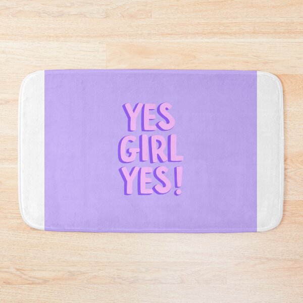 Item preview, Pink and purple yes girl yes  designed and sold by Katieballyn01.