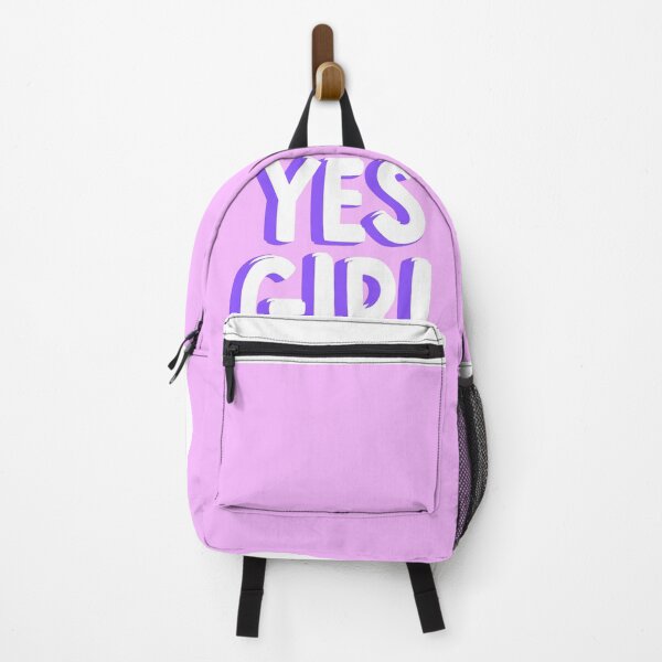 Item preview, Pink and white yes girl yes designed and sold by Katieballyn01.