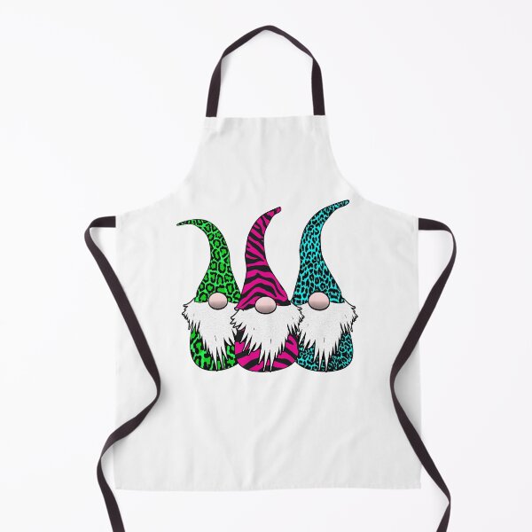 Item preview, 3 Nordic Gnomes Swedish Tomte Gnome Leopard Tiger Hat Bright  designed and sold by funnytshirtemp.