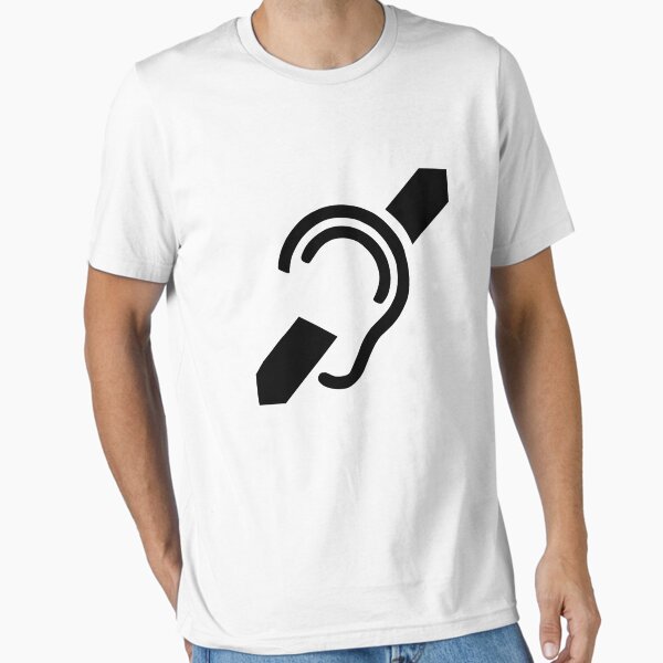 Item preview, Deaf Symbol designed and sold by sweetsixty.