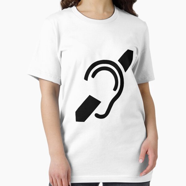 Item preview, Deaf Symbol designed and sold by sweetsixty.