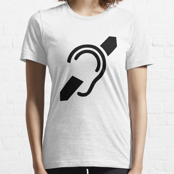 Deaf Symbol Essential T-Shirt