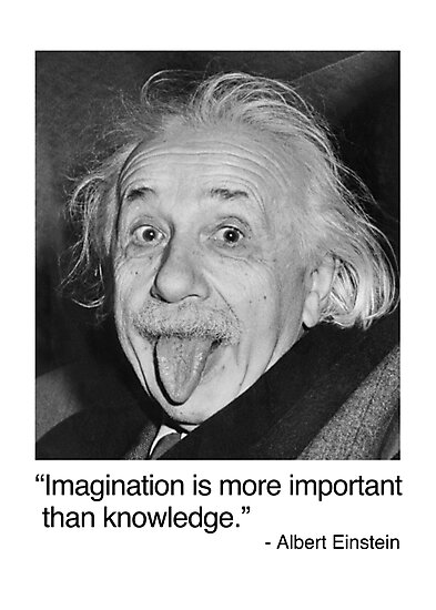 Imagination is more important than knowledge.