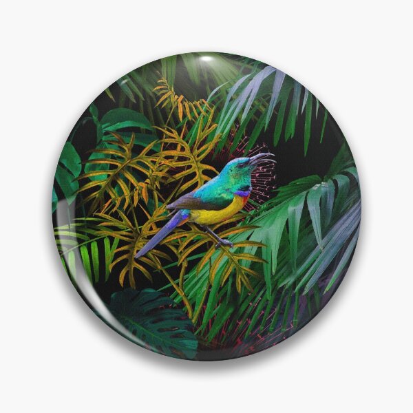 Item preview,  Tropically with Sunbirds designed and sold by BessoChicca.