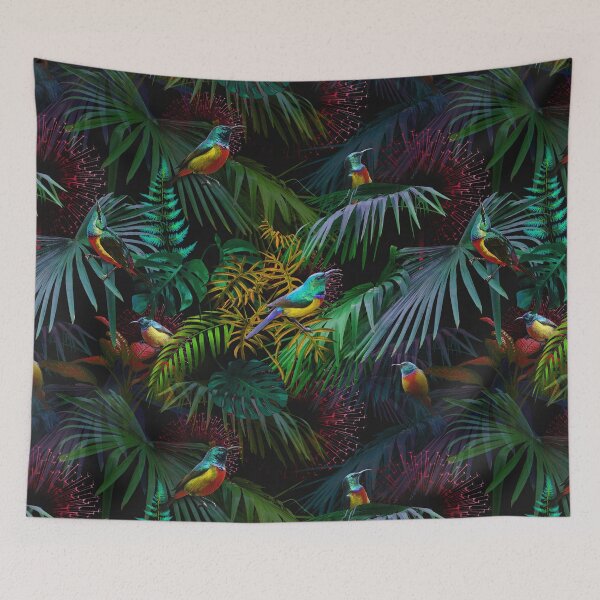 Item preview,  Tropically with Sunbirds designed and sold by BessoChicca.