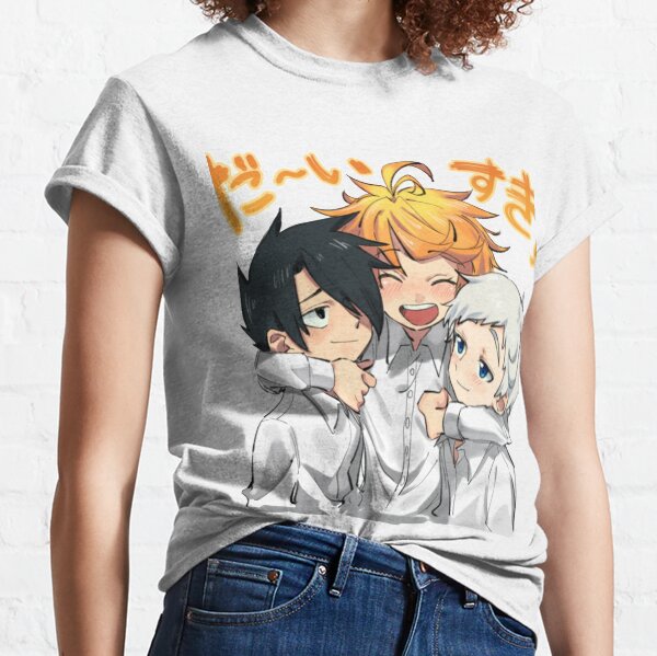 The Promised Neverland , Ray Emma et Norman mignons T-shirt classique
