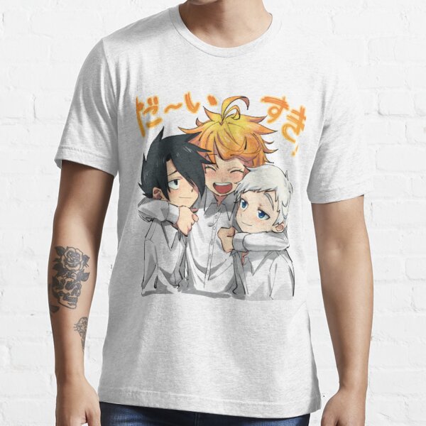 The Promised Neverland Norman X Ray X Emma Anime Trending Unisex T-Shirt –  Teepital – Everyday New Aesthetic Designs