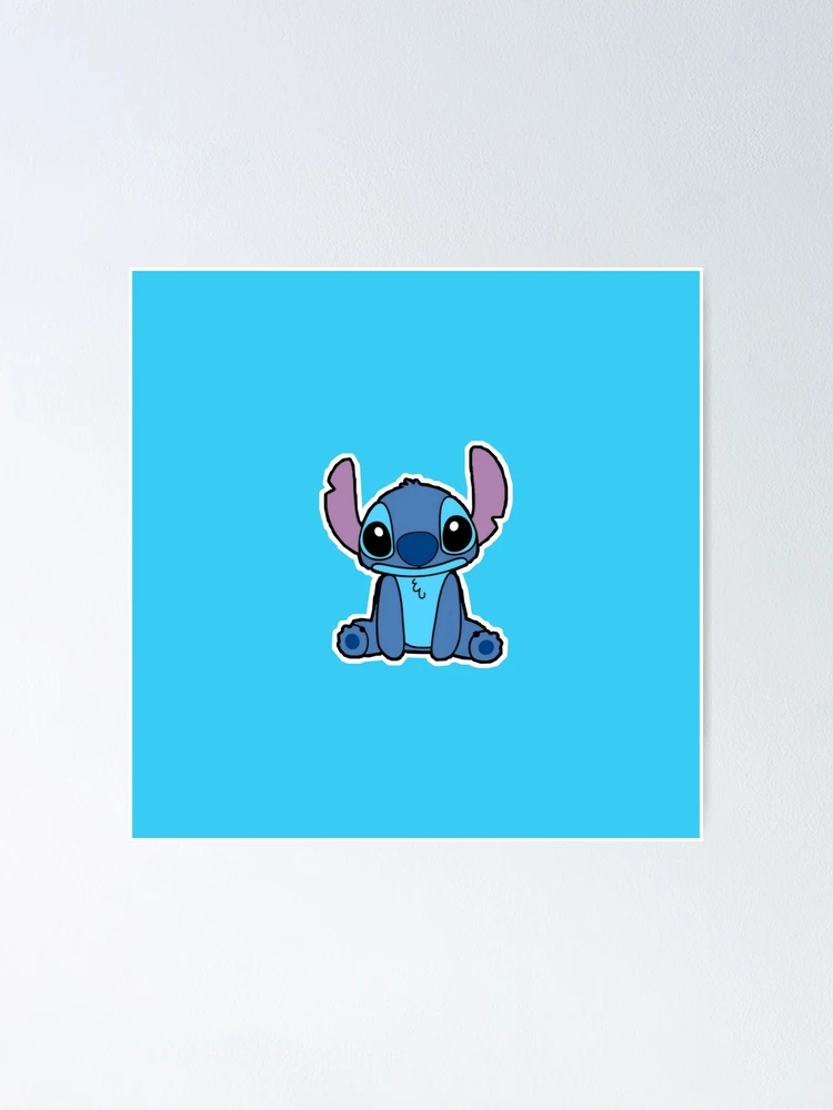 Be Yourself Cute Stitch Poster Print