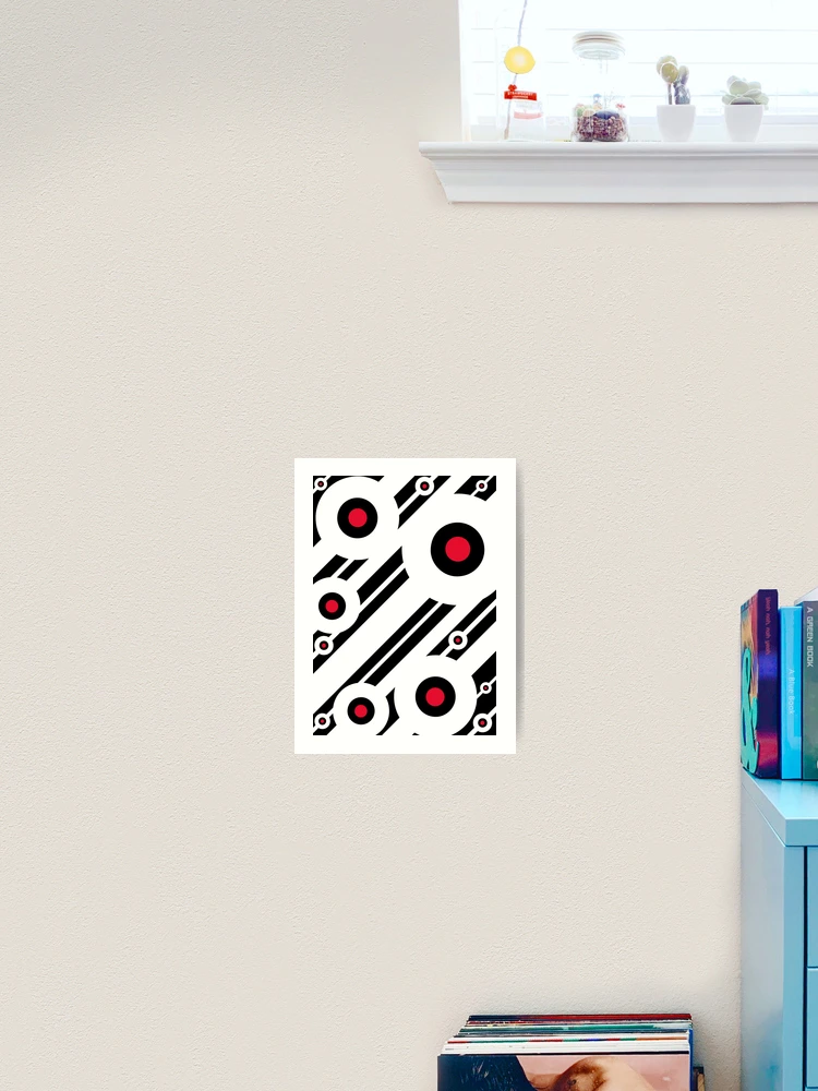 Thumbnail 2 von 3, Kunstdruck, Mod Target Pattern designt und verkauft von MurphyCreative.