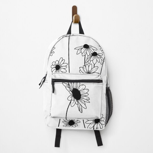 Item preview, Daisies botanical line drawing designed and sold by TheColourStudy.