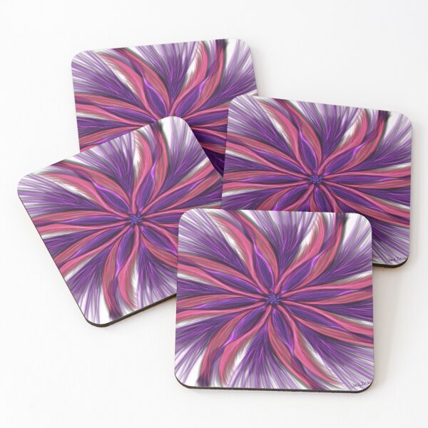 Item preview, Vibrant purple flower designed and sold by busyBeanz.
