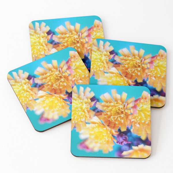 Item preview, Marigolds Againsta Blue Backfround designed and sold by lepoflex.