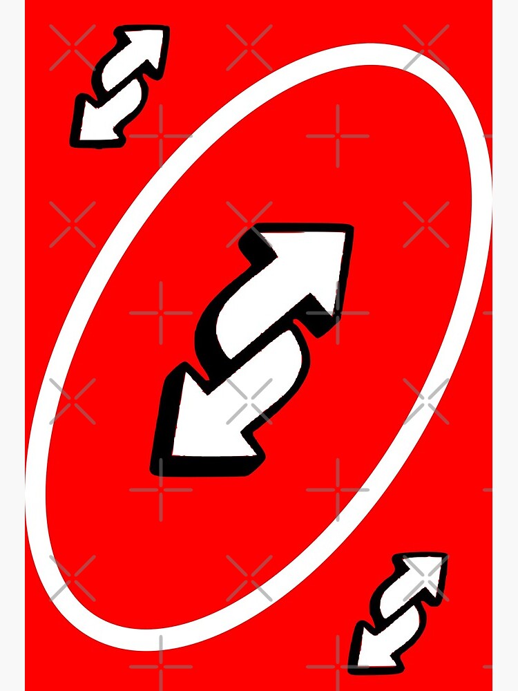 Uno reverse card | Art Board Print